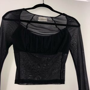 Netted Mesh Urban Outfitters Top